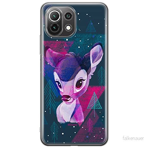 ERT GROUP mobiltelefonfodral för Xiaomi 11 LITE 4G/5G originalt och officiellt licensierat Disney mönster Bambi 007, fodral tillverkad av TPU plast 5903932726916