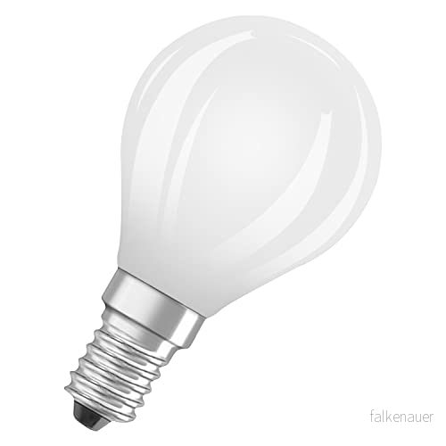 OSRAM LED-dropplampa E14 5,9W 840 matt dimbar 4058075434684