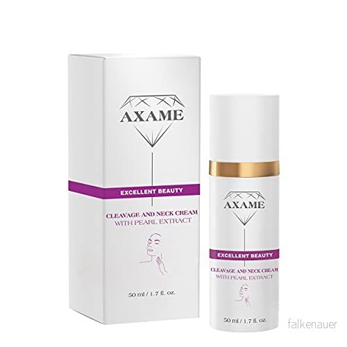 Axame kräm för dekolleté och hals premium fuktighetsskänkande hypoallergen anti åldrande med pärlextrakt 50 ml 5907675540365