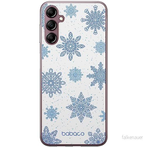 ERT GROUP mobiltelefonfodral för Samsung A14 4G/5G originalt och officiellt licensierat Babaco mönster Winter 004 optimalt anpassad till formen på mobiltelefonen, fodral tillverkad av TPU plast 5905511821371