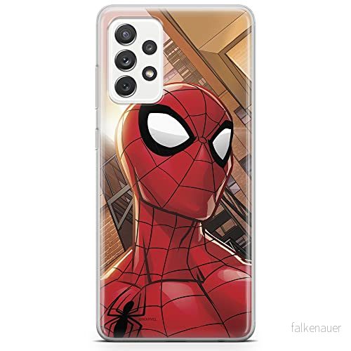 ERT GROUP mobiltelefonfodral för Samsung A73 5G originalt och officiellt licensierat Marvel mönster Spider Man 003 optimalt anpassad till formen på mobiltelefonen, fodral tillverkad av TPU plast 5904805521782