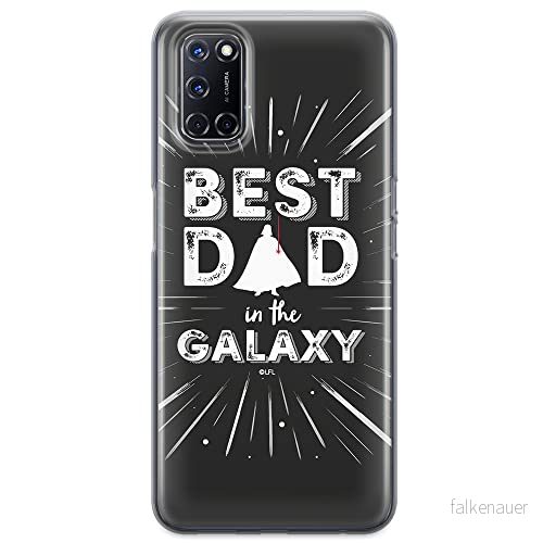 ERT GROUP mobiltelefonfodral för Oppo A92/ A72/ A52 originalt och officiellt licensierat Star Wars mönster Darth Vader 005 anpassad till formen på mobiltelefonen, fodral tillverkad av TPU plast 5903040207291