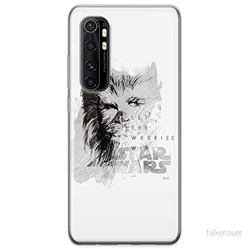 ERT GROUP mobiltelefonfodral för Xiaomi MI NOTE 10 Lite originalt och officiellt licensierat Star Wars mönster Chewbacca 004 anpassad till formen på mobiltelefonen, fodral tillverkad av TPU plast 5904805589881