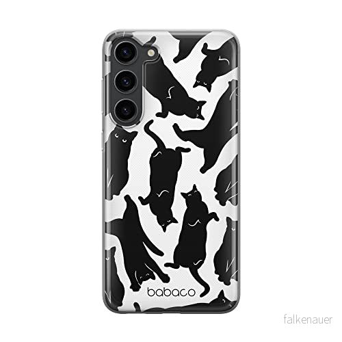 ERT GROUP mobiltelefonfodral för Samsung S23 originalt och officiellt licensierat Babaco mönster Cats 005 optimalt anpassad till formen på mobiltelefonen, fodral tillverkad av TPU plast 5905511431471