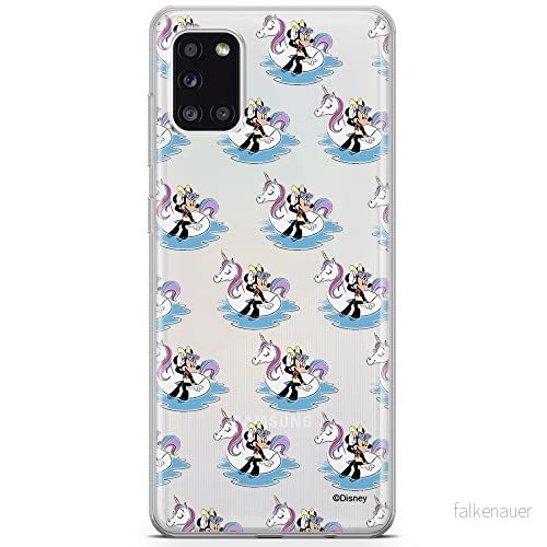 ERT GROUP mobiltelefonfodral för Samsung A31 originalt och officiellt licensierat Disney mönster Minnie 030 optimalt anpassad till formen på mobiltelefonen, gedeeltelijk transparant 5903040213520
