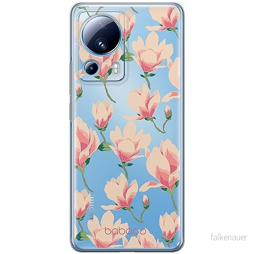 ERT GROUP mobiltelefonfodral för Xiaomi 13 LITE/CIVI 2 originalt och officiellt licensierat Babaco mönster Flowers 016 optimalt anpassad till formen på mobiltelefonen, gedeeltelijk transparant 5905511922849