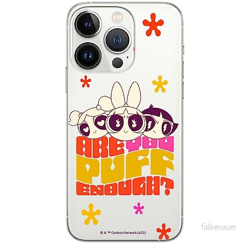 ERT GROUP mobiltelefonfodral för Iphone 13 PRO MAX originalt och officiellt licensierat The Powerpuff Girls mönster 043, gedeeltelijk transparant 5905511986209