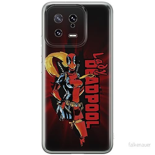 ERT GROUP mobiltelefonfodral för Xiaomi 13 originalt och officiellt licensierat Marvel mönster Deadpool 009 optimalt anpassad till formen på mobiltelefonen, fodral tillverkad av TPU plast 5905511912048