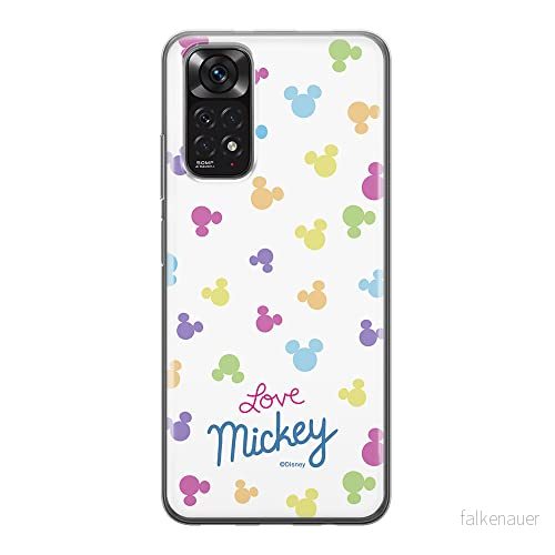 ERT GROUP mobiltelefonfodral för Xiaomi REDMI NOTE 11S 4G / 11 originalt och officiellt licensierat Disney mönster Mickey 017, fodral tillverkad av TPU plast 5905511559298