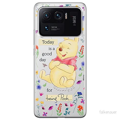 ERT GROUP mobiltelefonfodral för Xiaomi MI 11 ULTRA originalt och officiellt licensierat Disney mönster Winnie the Pooh and friends 029 anpassad till formen på mobiltelefonen, gedeeltelijk transparant 5903932708219