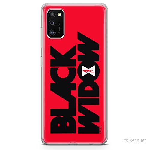 ERT GROUP mobiltelefonfodral för Samsung A41 originalt och officiellt licensierat Marvel mönster Black Widow 011 optimalt anpassad till formen på mobiltelefonen, fodral tillverkad av TPU plast 5903537666839