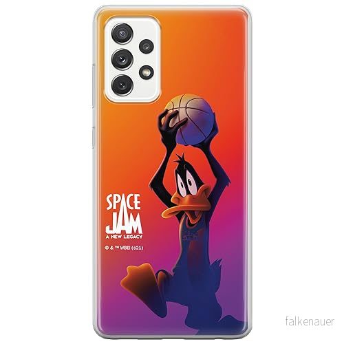 ERT GROUP mobiltelefonfodral för Samsung A52 5G / LTE 4G A52S originalt och officiellt licensierat Looney Tunes mönster Space Jam 012, fodral tillverkad av TPU plast 5905511041205