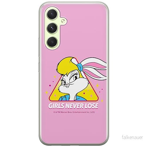 ERT GROUP mobiltelefonfodral för Samsung A54 5G originalt och officiellt licensierat Looney Tunes mönster Lola 008 optimalt anpassad till formen på mobiltelefonen, fodral tillverkad av TPU plast 5905795072230