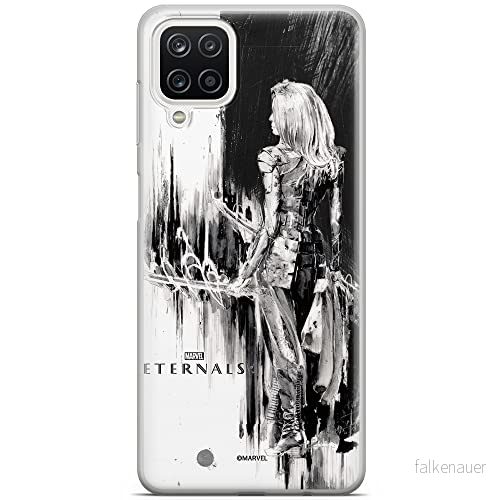 ERT GROUP mobiltelefonfodral för Samsung A12 / M12 originalt och officiellt licensierat Marvel mönster Eternals 004 optimalt anpassad till formen på mobiltelefonen, fodral tillverkad av TPU plast 5904805105487