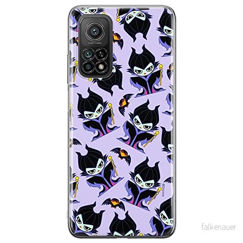 ERT GROUP mobiltelefonfodral för Xiaomi REDMI NOTE 9T originalt och officiellt licensierat Disney mönster Maleficent 004 optimalt anpassad till formen på mobiltelefonen, fodral tillverkad av TPU plast 5905131487810