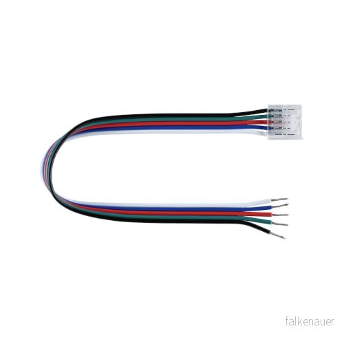 Paulmann 78465 Pro LED Strip Inmatning RGBW Slim 0,2 m max. 144 W flerfärgad LED-remsa 4000870784655