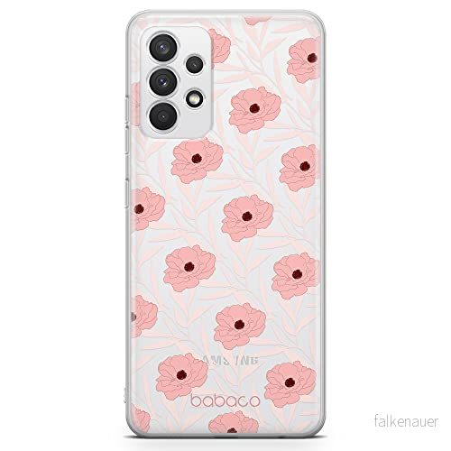 ERT GROUP mobiltelefonfodral för Samsung A32 4G LTE originalt och officiellt licensierat Babaco mönster Flowers 017 optimalt anpassad till formen på mobiltelefonen, gedeeltelijk transparant 5903932630220