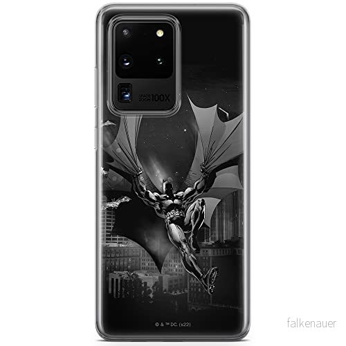 ERT GROUP mobiltelefonfodral för Samsung S20 ULTRA / S11 PLUS originalt och officiellt licensierat DC mönster Batman 073 optimalt anpassad till formen på mobiltelefonen, fodral tillverkad av TPU plast 5905131508607