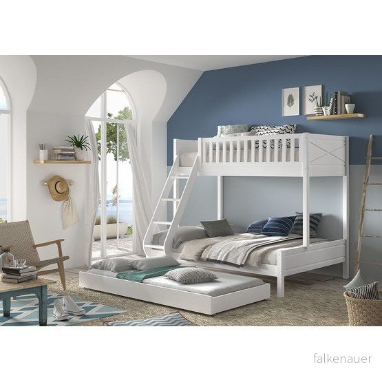 Vipack Familjesäng Scott Vit Med Extrasäng 5420070239547 Vipack Familjesäng Scott Vit Med Extrasäng 5420070239547