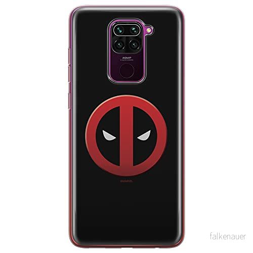 ERT GROUP mobiltelefonfodral för Xiaomi REDMI NOTE 9 originalt och officiellt licensierat Marvel mönster Deadpool 003 optimalt anpassad till formen på mobiltelefonen, fodral tillverkad av TPU plast 5903040329610