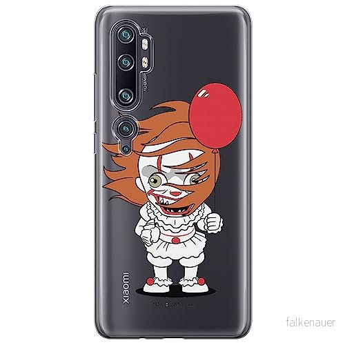 ERT GROUP mobiltelefonfodral för Xiaomi MI NOTE 10 / PRO originalt och officiellt licensierat Horror mönster It 005 optimalt anpassad till formen på mobiltelefonen, gedeeltelijk transparant 5905131955968