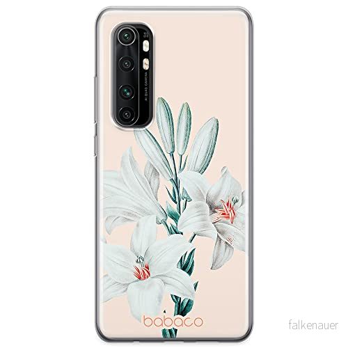 ERT GROUP mobiltelefonfodral för Xiaomi MI NOTE 10 Lite originalt och officiellt licensierat Babaco mönster Flowers 039 optimalt anpassad till formen på mobiltelefonen, fodral tillverkad av TPU plast 5905131306128