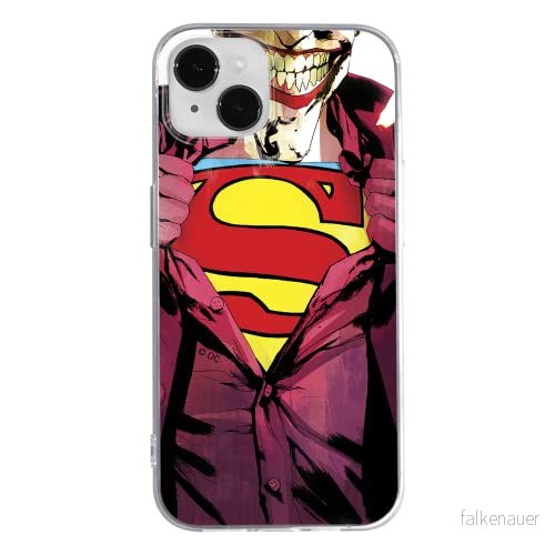 ERT GROUP mobiltelefonfodral för Apple Iphone 14 originalt och officiellt licensierat DC mönster Joker 003 optimalt anpassad till formen på mobiltelefonen, fodral tillverkad av TPU plast 5905131891228