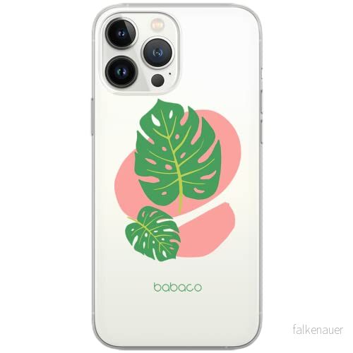 ERT GROUP mobiltelefonfodral för Apple Iphone 5/5S/SE originalt och officiellt licensierat Babaco mönster Plants 011 Vit optimalt anpassad till formen på mobiltelefonen, gedeeltelijk transparant 5903932575521