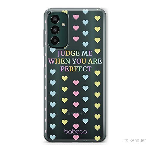 ERT GROUP mobiltelefonfodral för Samsung M13 4G originalt och officiellt licensierat Babaco mönster Judge me 001 optimalt anpassad till formen på mobiltelefonen, gedeeltelijk transparant 5905511334031