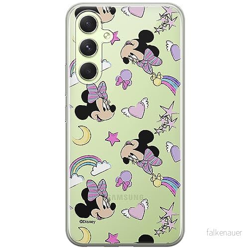 ERT GROUP mobiltelefonfodral för Samsung A54 5G originalt och officiellt licensierat Disney mönster Minnie 031 optimalt anpassad till formen på mobiltelefonen, gedeeltelijk transparant 5905511793890