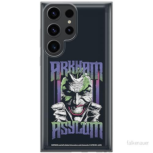 ERT GROUP mobiltelefonfodral för Samsung S23 ULTRA originalt och officiellt licensierat DC mönster Joker 028 optimalt anpassad till formen på mobiltelefonen, fodral tillverkad av TPU plast 5905795053611