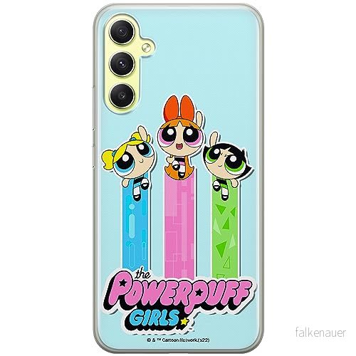 ERT GROUP mobiltelefonfodral för Samsung A34 5G originalt och officiellt licensierat The Powerpuff Girls mönster 030 optimalt anpassad till formen på mobiltelefonen, fodral tillverkad av TPU plast 5905511975838