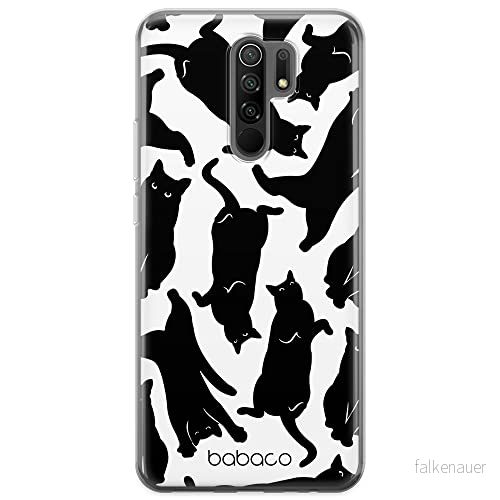 ERT GROUP mobiltelefonfodral för Xiaomi REDMI 9 originalt och officiellt licensierat Babaco mönster Cats 005 optimalt anpassad till formen på mobiltelefonen, fodral tillverkad av TPU plast 5905131101525