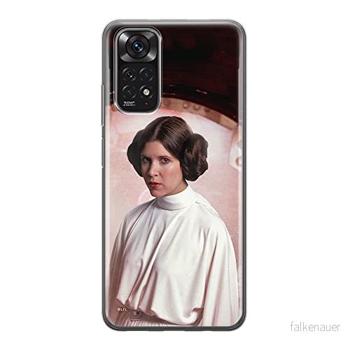 ERT GROUP mobiltelefonfodral för Xiaomi REDMI NOTE 11S 4G / 11 originalt och officiellt licensierat Star Wars mönster Leia 001, fodral tillverkad av TPU plast 5905511553616