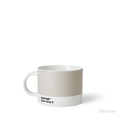 Pantone tebägare, porslin, varmgrå 2, 10,4 x 8 cm 5711938027971