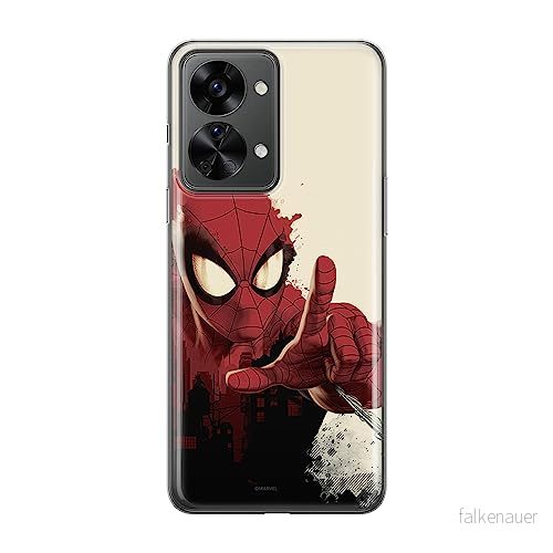 ERT GROUP mobiltelefonfodral för Oneplus NORD 2T 5G originalt och officiellt licensierat Marvel mönster Spider Man 006 optimalt anpassad till formen på mobiltelefonen, fodral tillverkad av TPU plast 5905511279349