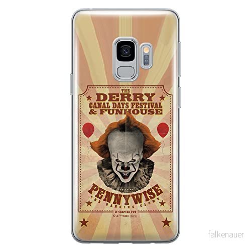 ERT GROUP mobiltelefonfodral för Samsung S9 originalt och officiellt licensierat Horror mönster It 023 optimalt anpassad till formen på mobiltelefonen, fodral tillverkad av TPU plast 5905511005979
