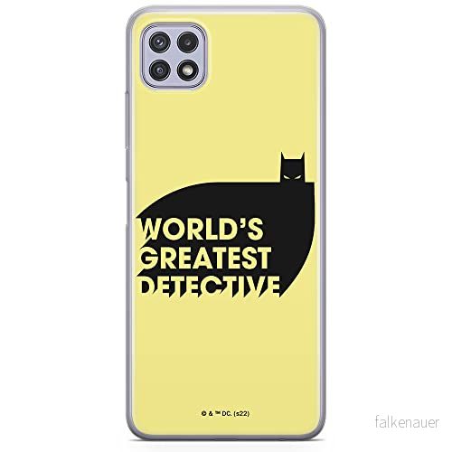 ERT GROUP mobiltelefonfodral för Samsung A22 5G originalt och officiellt licensierat DC mönster Batman 051 optimalt anpassad till formen på mobiltelefonen, fodral tillverkad av TPU plast 5905131541703
