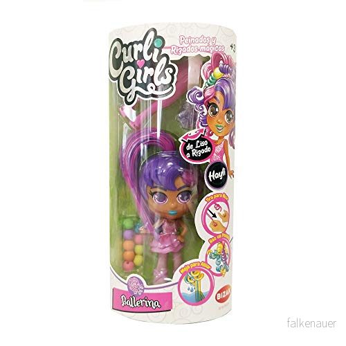 Bizak Curligirls Ballerina Hayli individuell docka, 62002082 8432752033234