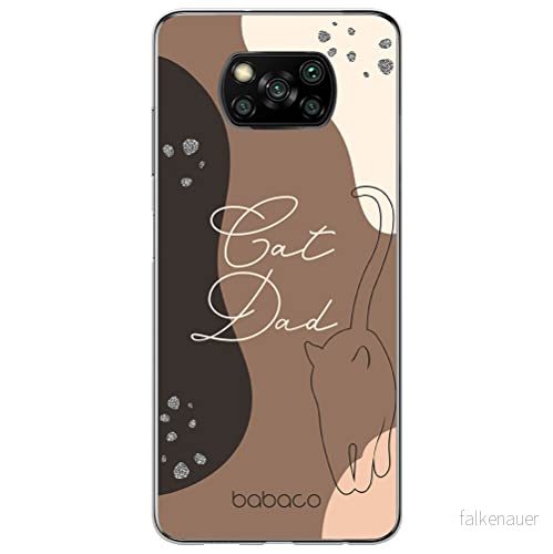 ERT GROUP mobiltelefonfodral för Xiaomi POCOPHONE X3 originalt och officiellt licensierat Babaco mönster Cats 010 optimalt anpassad till formen på mobiltelefonen, fodral tillverkad av TPU plast 5905131093042