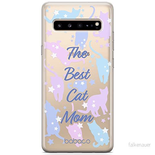 ERT GROUP mobiltelefonfodral för Samsung S10 originalt och officiellt licensierat Babaco mönster Cats 017 optimalt anpassad till formen på mobiltelefonen, gedeeltelijk transparant 5905131075758