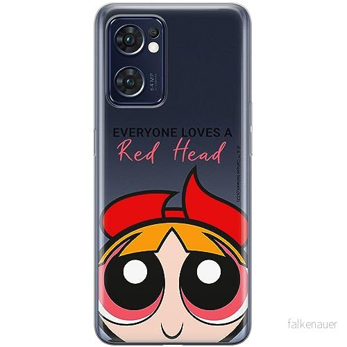 ERT GROUP mobiltelefonfodral för Oppo RENO 7 5G originalt och officiellt licensierat The Powerpuff Girls mönster 011, gedeeltelijk transparant 5905511961305