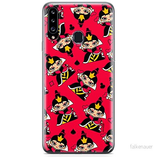 ERT GROUP mobiltelefonfodral för Samsung A20S originalt och officiellt licensierat Disney mönster Queen of Hearts 002 optimalt anpassad till formen på mobiltelefonen, fodral tillverkad av TPU plast 5905131428981
