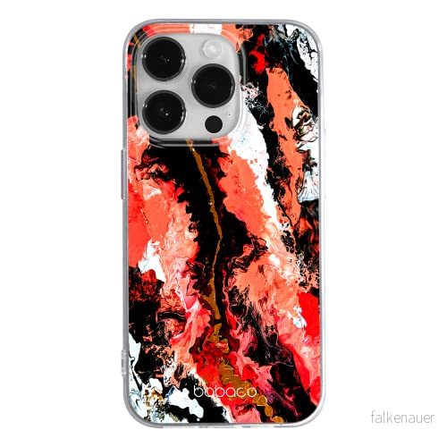 ERT GROUP mobiltelefonfodral för Apple Iphone 14 PRO MAX originalt och officiellt licensierat Babaco mönster Abstrakt 024 anpassad till formen på mobiltelefonen, fodral tillverkad av TPU plast 5905131928306