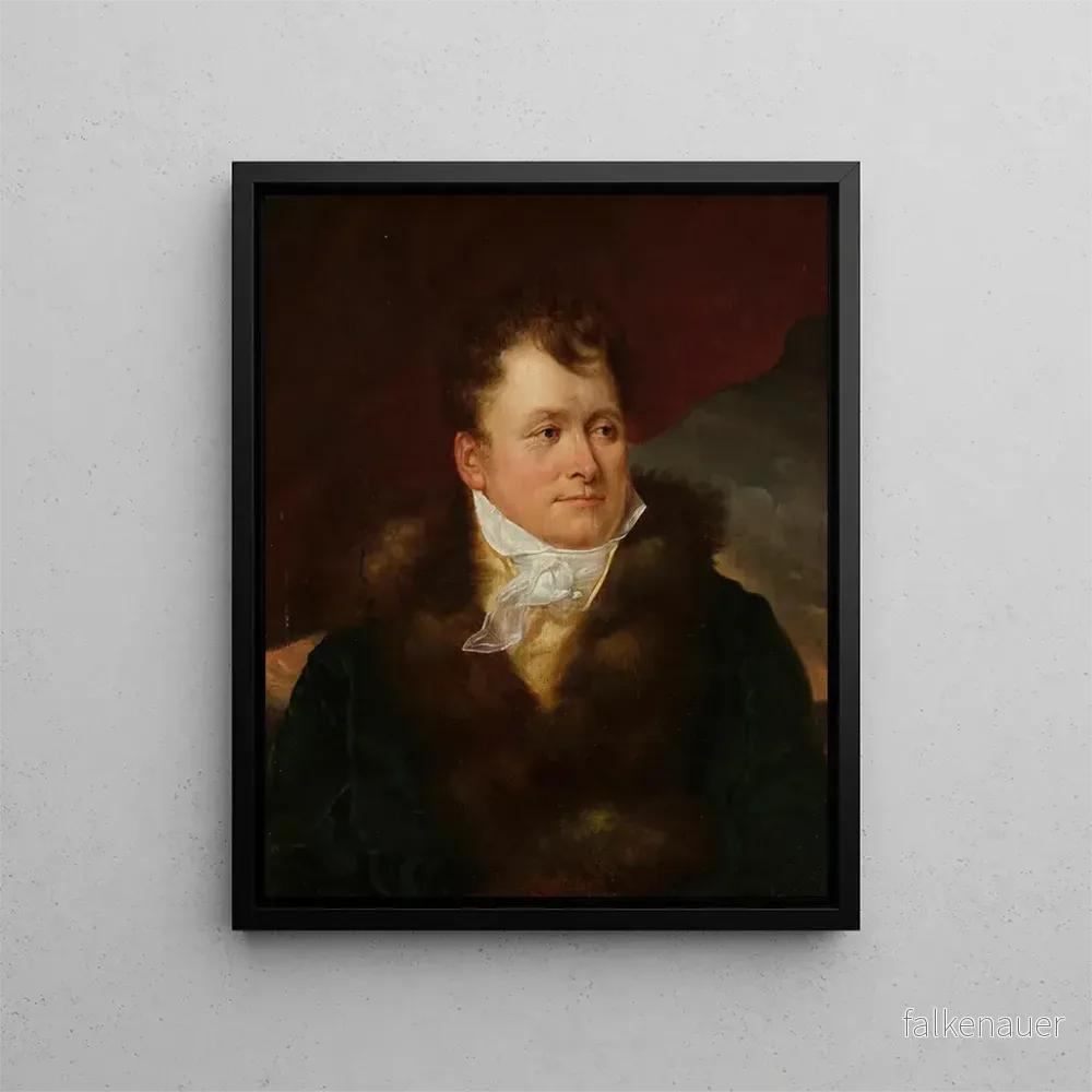 Målning Portrait av Ignacy Nosarzewski – Antoni Brodowski | Konsttryck Målning Portrait av Ignacy Nosarzewski – Antoni Brodowski | Konsttryck