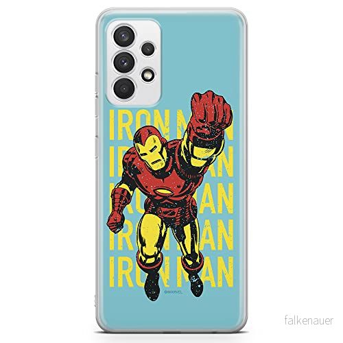 ERT GROUP mobiltelefonfodral för Samsung A32 4G LTE originalt och officiellt licensierat Marvel mönster Iron Man 009 optimalt anpassad till formen på mobiltelefonen, fodral tillverkad av TPU plast 5903040470114
