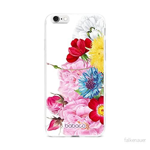 ERT GROUP mobiltelefonfodral för Iphone 6/6S originalt och officiellt licensierat Babaco mönster Flowers 056 optimalt anpassad till formen på mobiltelefonen, fodral tillverkad av TPU plast 5905131358202