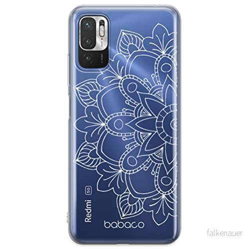 ERT GROUP mobiltelefonfodral för Xiaomi REDMI NOTE 10 5G / POCO M3 PRO originalt och officiellt licensierat Babaco mönster Mandalas 005 anpassad till formen på mobiltelefonen, gedeeltelijk transparant 5904805836336