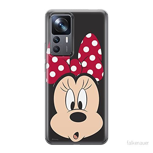 ERT GROUP mobiltelefonfodral för Xiaomi 12T/12T pro/K50 Ultra originalt och officiellt licensierat Disney mönster Minnie 054 anpassad till formen på mobiltelefonen, fodral tillverkad av TPU plast 5905511576349