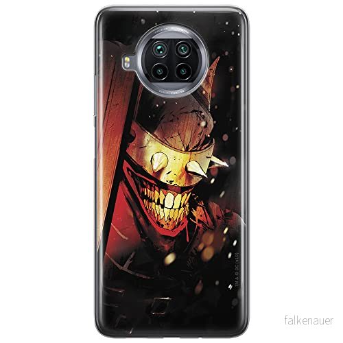 ERT GROUP mobiltelefonfodral för Xiaomi REDMI NOTE 9T originalt och officiellt licensierat DC mönster Batman Who Laughs 005 anpassad till formen på mobiltelefonen, fodral tillverkad av TPU plast 5904805649523